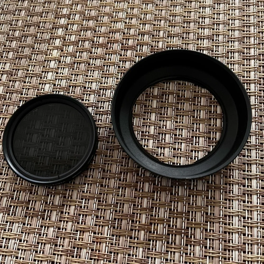 MINOLTA cover A 35-70 / 3.5-4.5 & Tiffen Lens Cir. POLARIZER 49mm Japan Camera